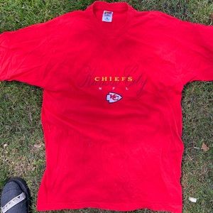 Vintage Kansas City chiefs single stitch T-shirt